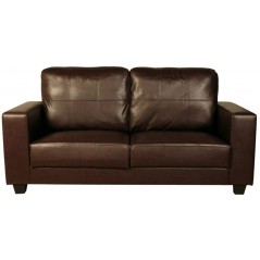 AM Queensbury 3 Seater Brown